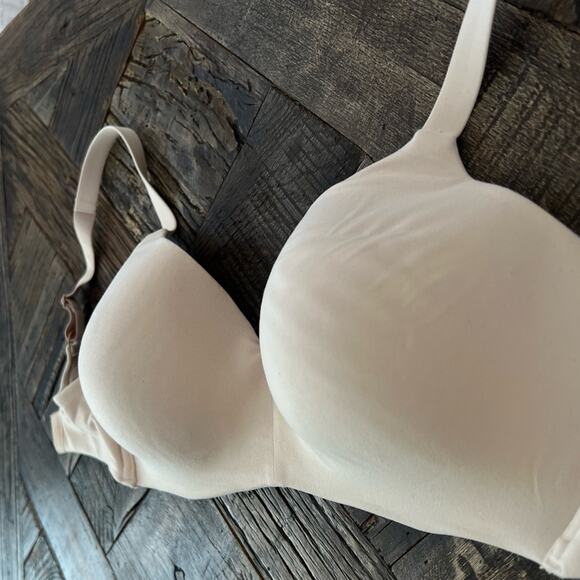 *NWOT Wacoal 852189 How Perfect Wire Free T-Shirt Bra Sand – 34DD - Picture 4 of 7